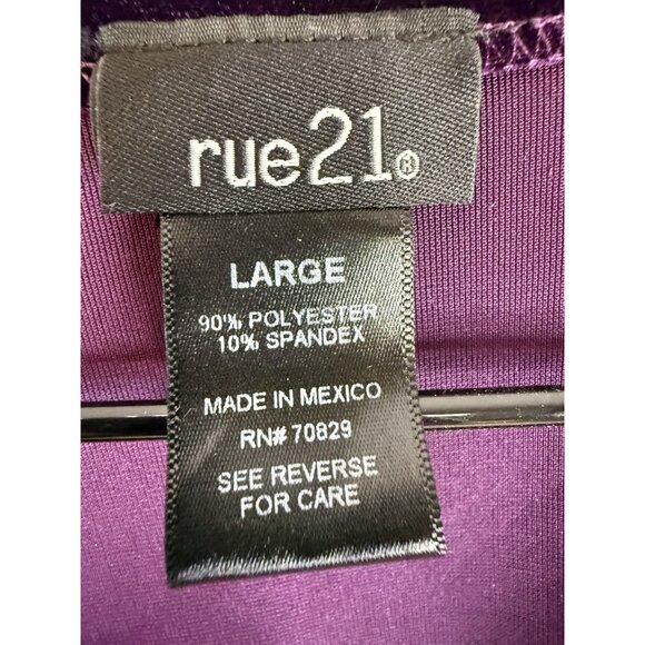 Fairy Goth Velvet Top Women Sz L Plum Crop Tie Front Renaissance Whimsigoth Y2K - Picture 9 of 12